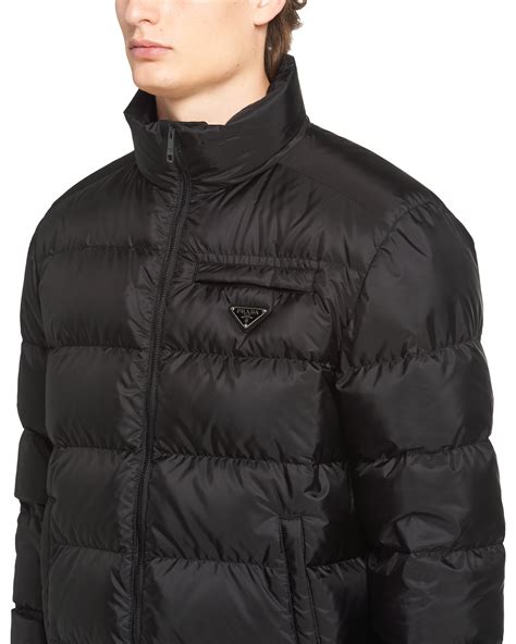 prada jacket white mens|prada down jacket men's.